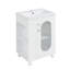 Meuble-lavabo avec lavabo et tablette réglable