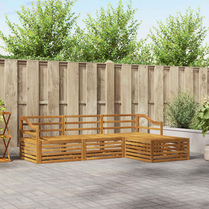 245.5cm Wide Patio Sectional Set