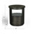 Cairney End Table with Storage