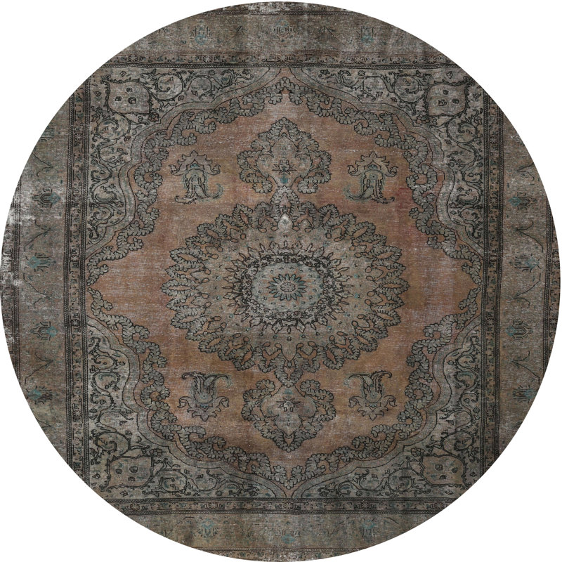 Catella Oriental Indoor Rug, Round 6'