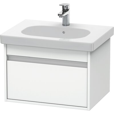 Ketho 23.625'' Wall Mounted Single Bathroom Vanity Base Only -  Duravit, KT667001818