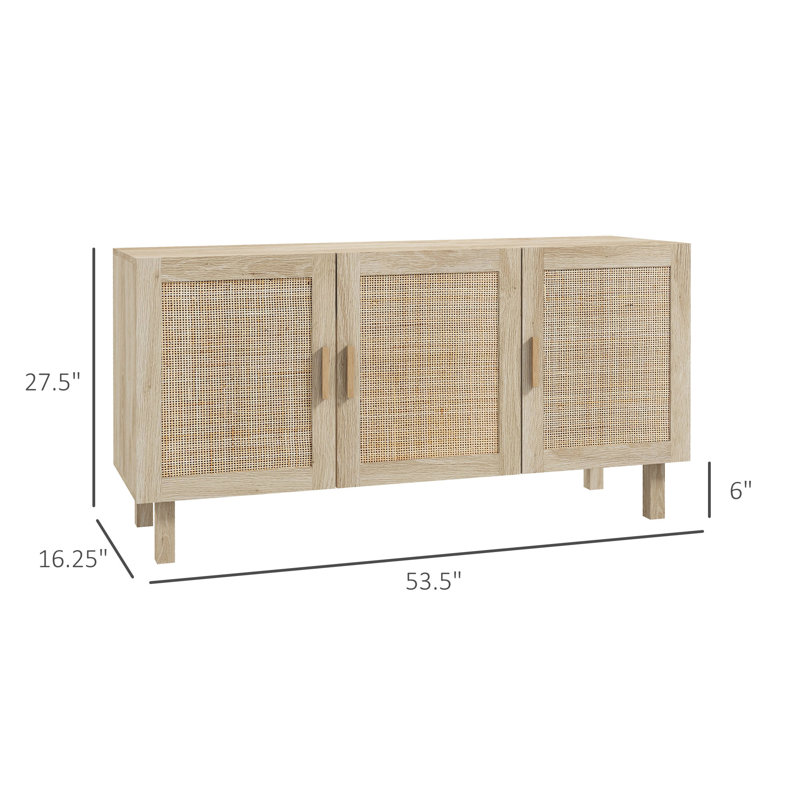 HOMCOM Sideboard Buffet Cabinet