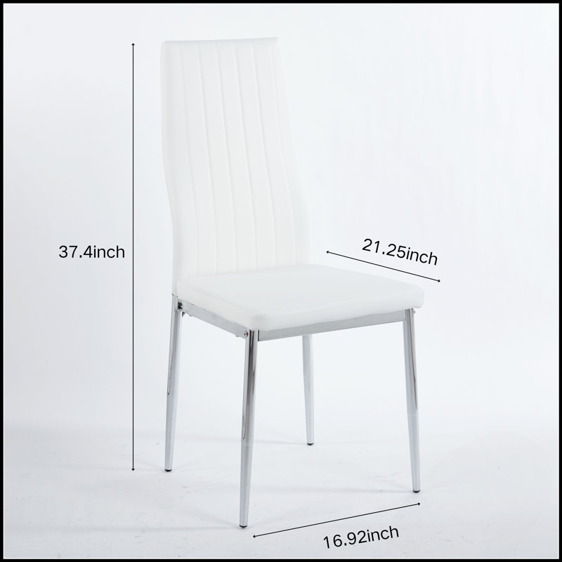 Ensemble de salle à manger de style Mid-Century avec pieds en métal, pouvant accueillir confortablement 4 à 6 personnes, comprenant une table basse