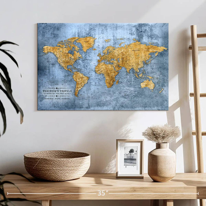 Pin's personnalisable Feel Alive II World Ameere, H 16 po x l 24 po, Yes