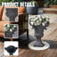 Urne noire 19,25 po Delphine