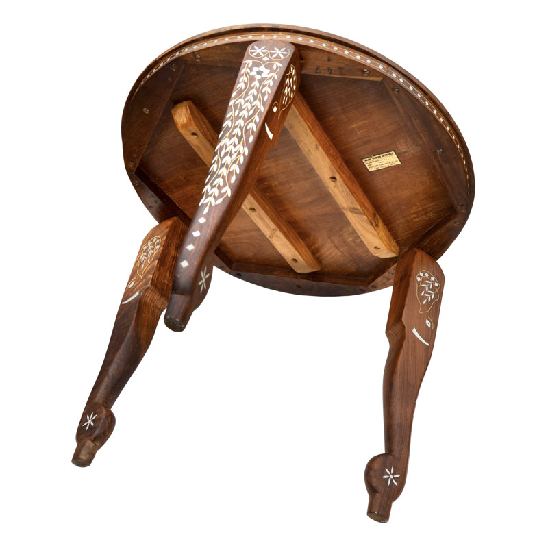 Solid Wood End Table