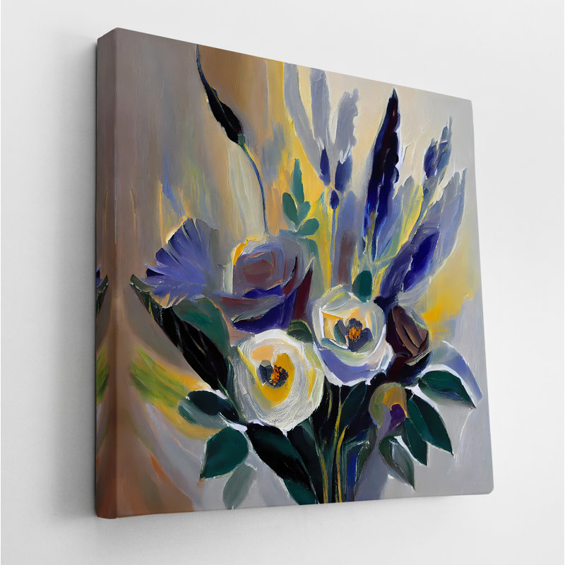 Sunlit Bouquet, 24" H x 24" W