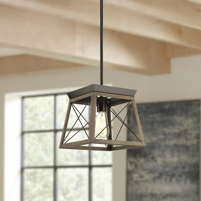 Soleil 1 - Light Single Pendant, Antique Bronze