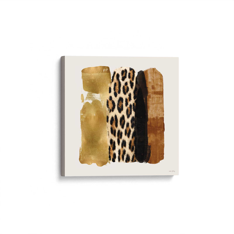 «Safari Stripes» par Amber Sterling, reproduction d'art, L 20 po x H 20 po, Ne s’applique pas, Toile non encadrée