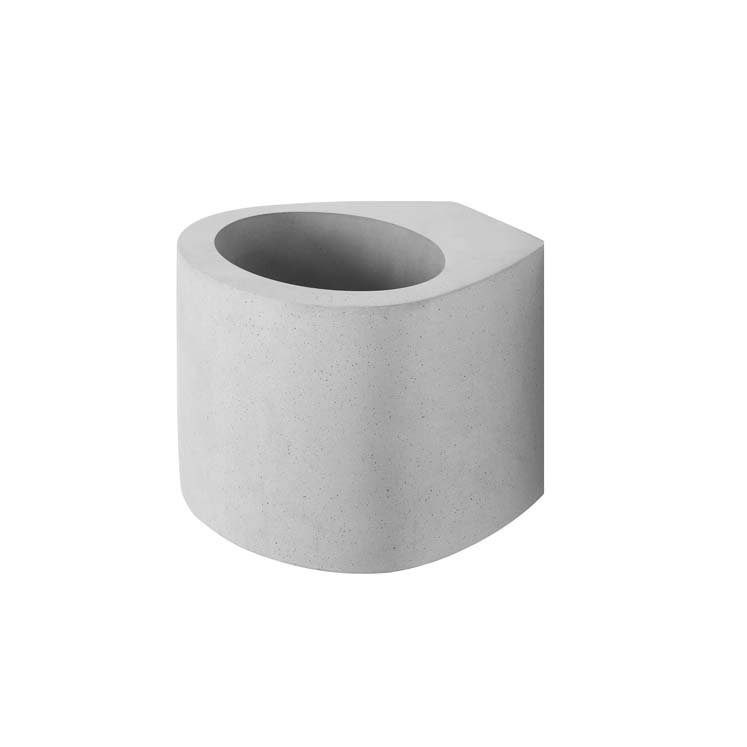 Lobsien Cement LED Flush Mounted Sconce