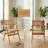 Bamboo Folding Chairs Lightweight And Sturdy Space Saving Design No Assembly Required Comfortable Breathable Backrest And Armrests  For Dining Room Balcony Or Cafe Available In Three Colors | 1Pc-752884881-752884893