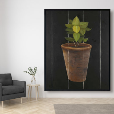Plant of Bay Leaves - Botanical Hygge Framed Canvas Decor