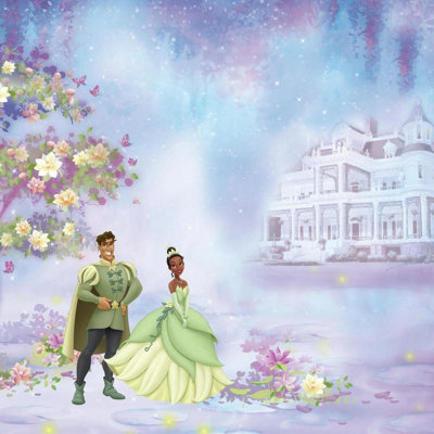 Panneau mural 10,5 pi x 72 po The Princess and The Frog