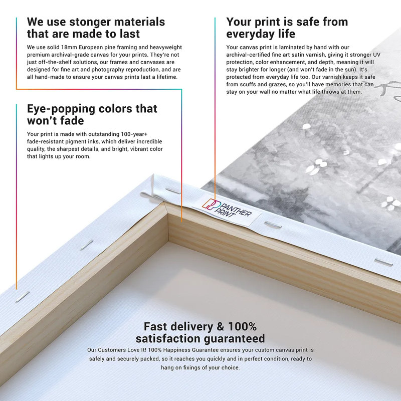 Yellow Leaves Canvas Wall Art Picture Print - Wrapped Canvas Print, 20cm H x 31cm W