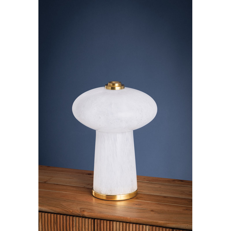 Fords Rechargeable Table Lamp in Aged Brass