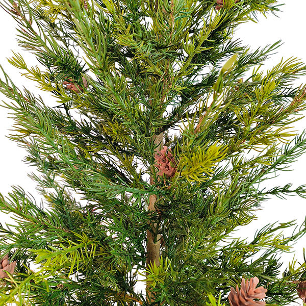 SEASONAL GREENERY TREE PINE BSKT 4FT