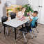 Table d'activités - Pieds noirs réglables-106955273-106955270