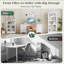 181 cm H 5-Tier Bookcase with Open Shelves, White
