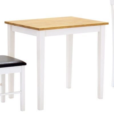 Rose Rubberwood Solid Wood Dining Set