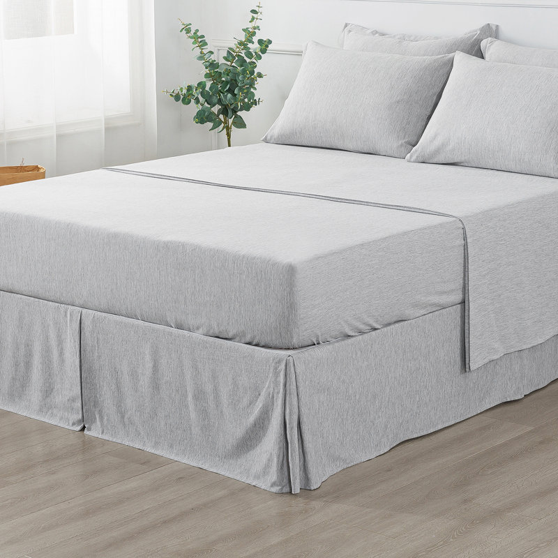 Soft Cationic Dyeing Bed in a Bag Comforter Set, Light Grey, Twin Comforter + 3 Additional Pieces