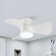 Modern 3-Blade Flush Mount Ceiling Fan with Light and Remote Control