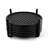 Spectrum Finley Coaster Container With 6 Black Coasters