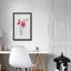 «Blooming Pink Smudge», reproduction encadrée-1397770383