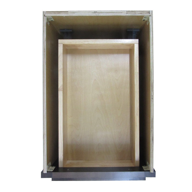 Base de meuble-lavabo de 15 po seulement, Brun