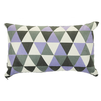 Migrati Geometric Rectangular Throw Cushion