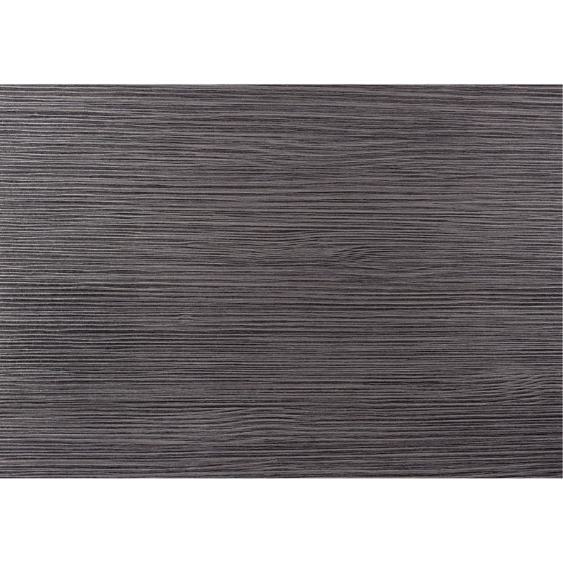 Bureau d'ordinateur, bureau personnel, ordinateur portable, L 48 po, travail, stratifié gris, métal noir, contemporain, moderne