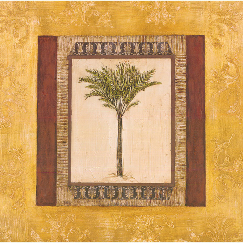 Stately Palm I, 20" H x 20" W
