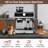 20 Bar Automatic Espresso Coffee Maker With Milk Frother For Home Barista