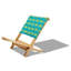 Chaise de plage inclinable Granado