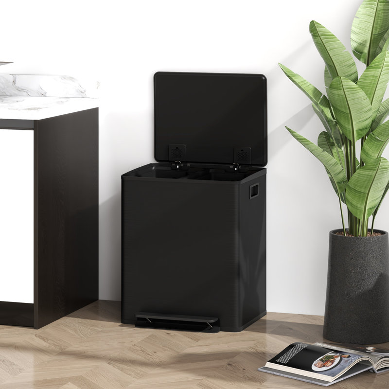 Step On Recycling Bin, 56cm H x 47.7cm W x 37.5cm D, 50