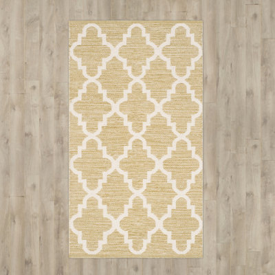 Lockbourne Hand Woven Cotton Geometric Rug