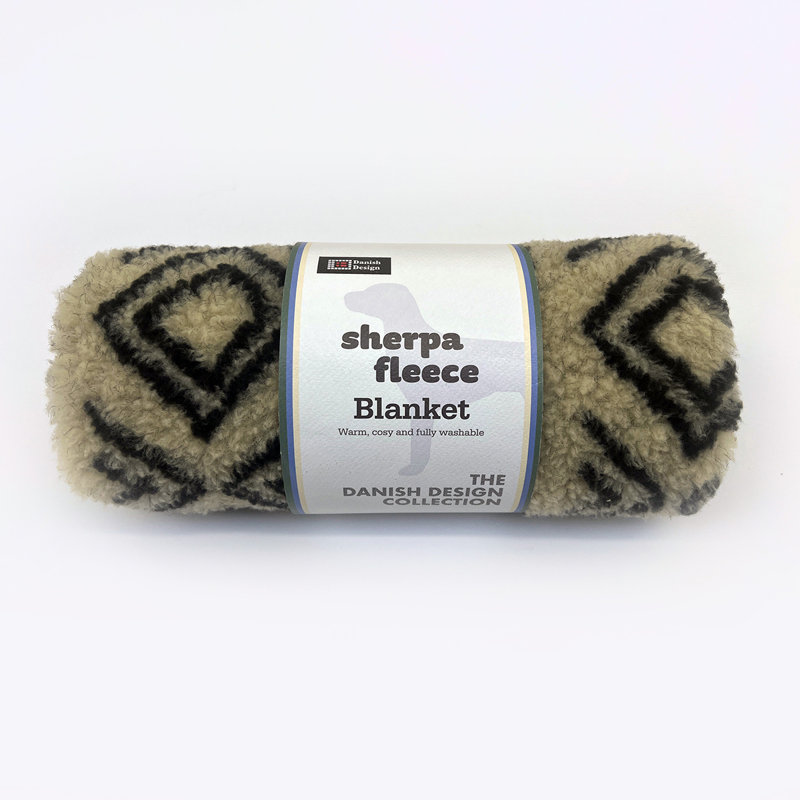 Geometric Pet Blanket, 143cm L x 95cm W