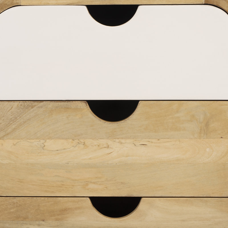 Danville Modern Nighstand, White