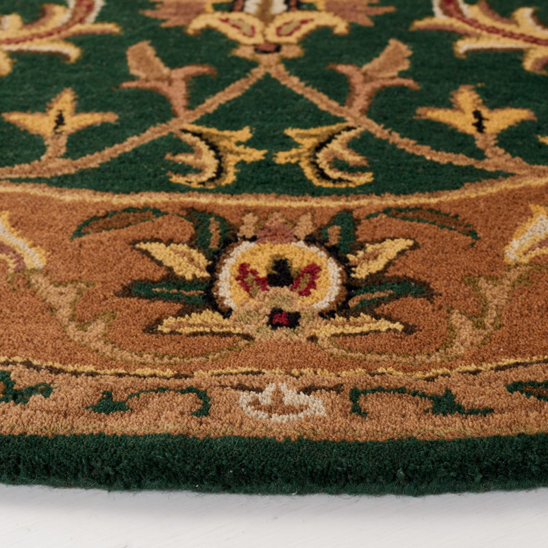 Tressler Hand Tufted Wool Oriental Rug, Rectangle 5' x 8'