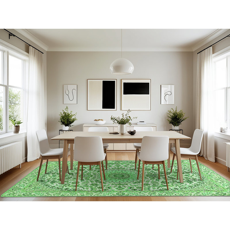 Mazayah Performance Oriental Indoor Rug, Rectangle 7' x 10'