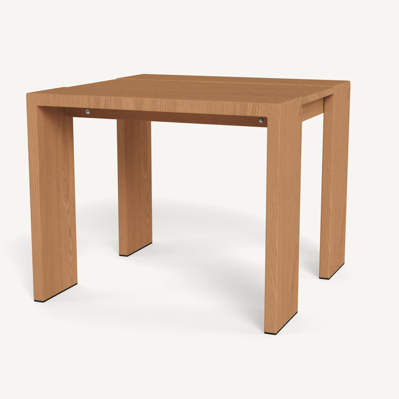 Hayman Outdoor Square Teak Side Table