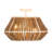 Gilmer Wood Semi Flush Mount