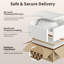 Lavabo de salle de bain vasque ovale en porcelaine vitrifiée 18,9 po x 12,09 po Deervalley Horizon-128865645-81222962