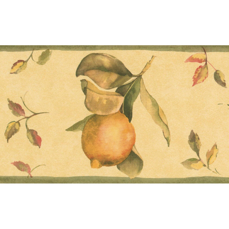 Floral Border, Yellow