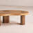 Unique design wooden coffee table