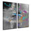 « inkd xxxviii », ensemble de 2 reproductions d’art sur toiles-28243284
