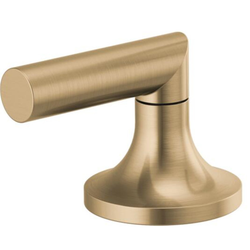 Odin® Widespread Lavatory Faucet, Brilliance Luxe Gold, 1.5, Low Lever Handle