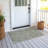 Washable Floral Indoor / Outdoor Rug-466961819