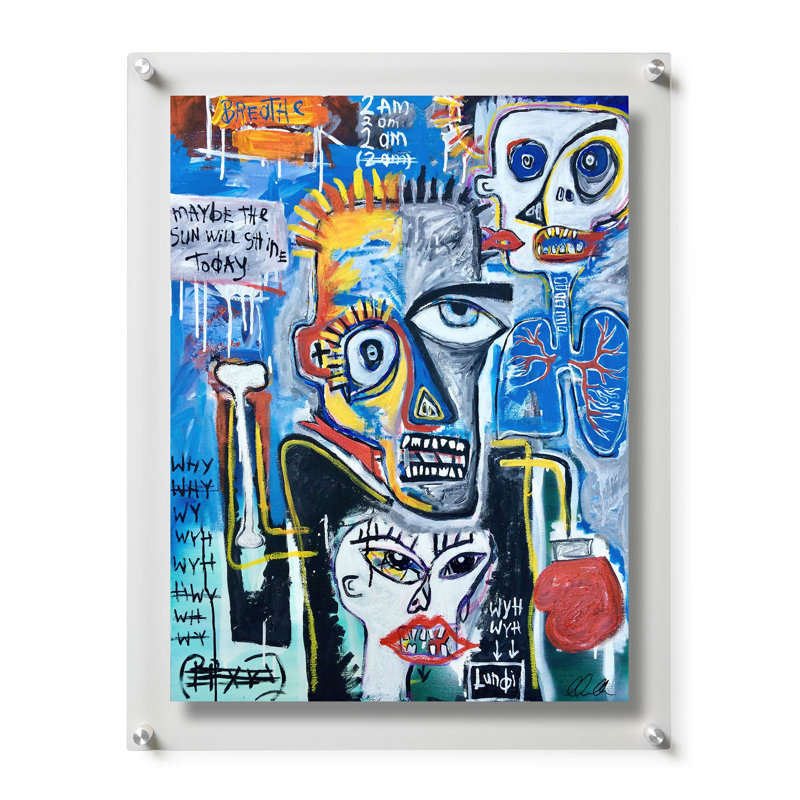 Maybe The Sun Will Shine Today by Gareth Maguire, Silver/Clear Floater Framed, 24" H x 18" W