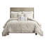Housse de couette en coton taupe avec ornement captivant-120945312-120945314