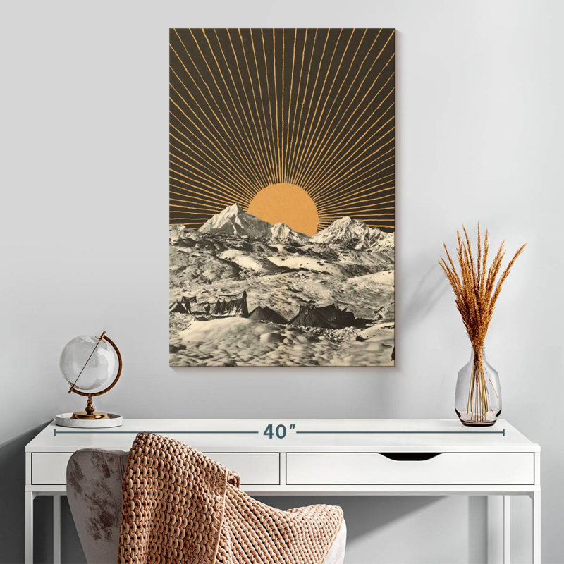 Oberle Mountainscape V, 30" H x 20" W